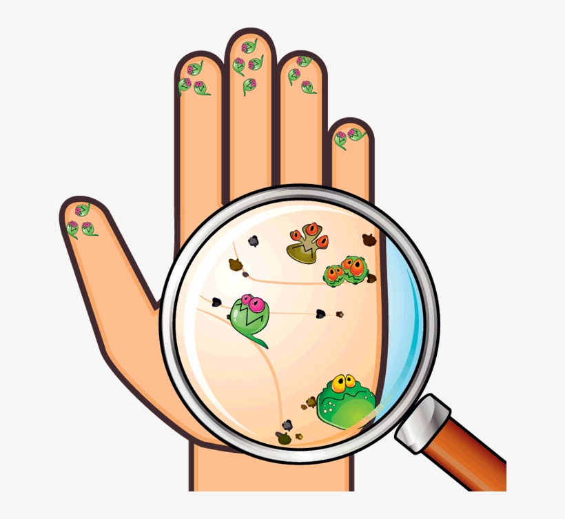 Lavado De Manos - Dirty Hands Clip Art, transparent png #8695250