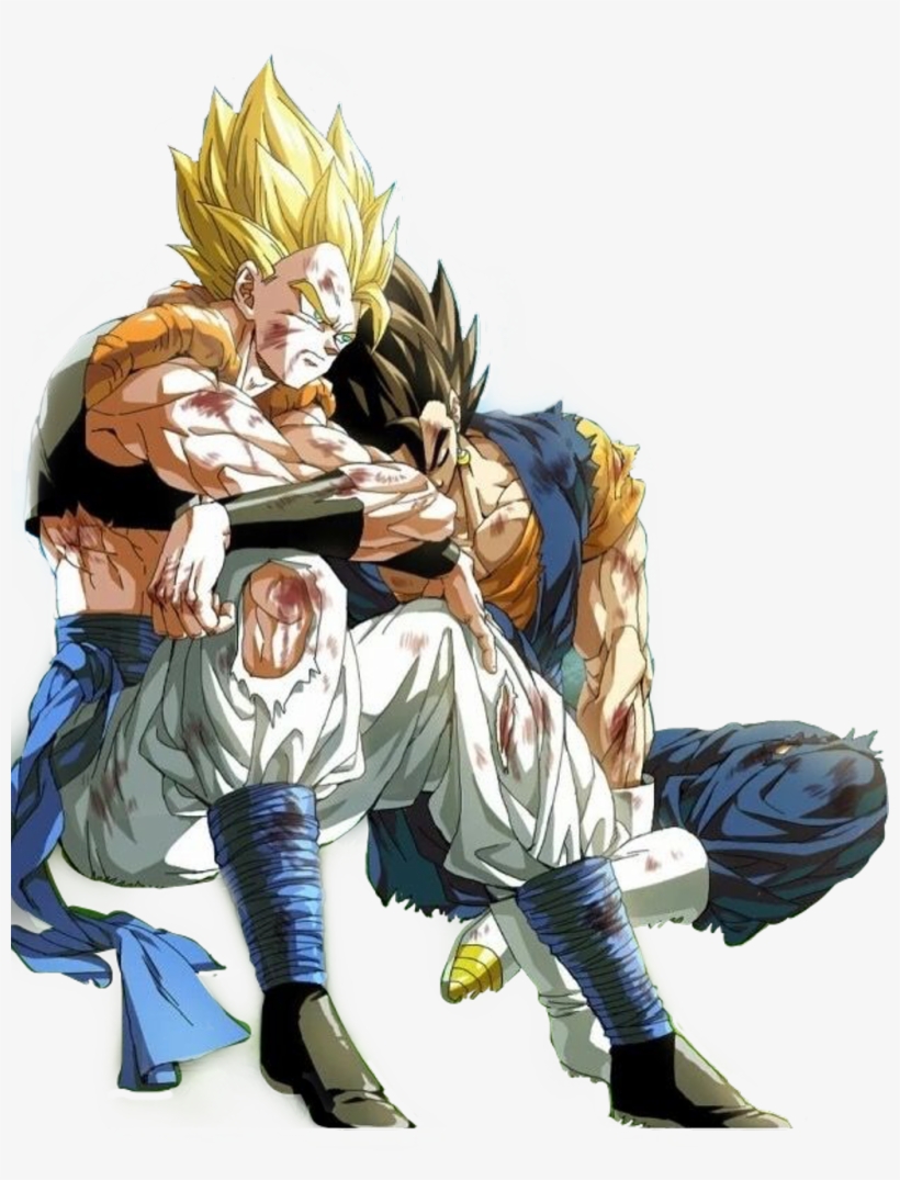 Gogeta Sticker - Yura Kim Vegito, transparent png #8695479