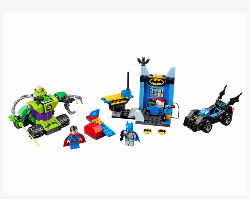Lego Batman Et Superman Contre Lex Luthor - Lego Junior Batman Instructions, transparent png #8695680