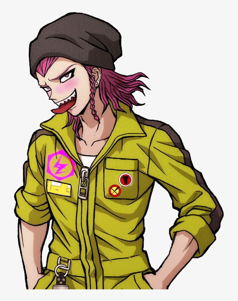 Creeper Face - Danganronpa 2 Kazuichi Sprites, transparent png #8695730