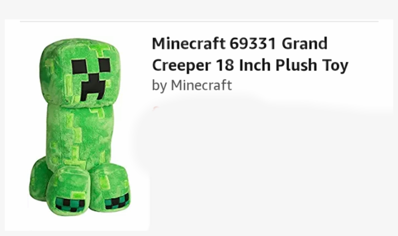 Minecraft Creeper Plush, transparent png #8695870