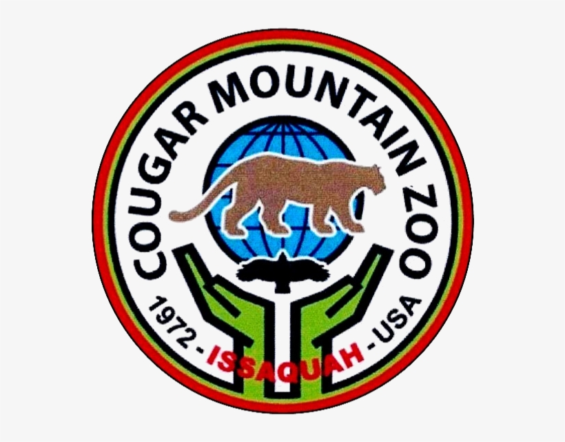 New Zoo Logo Transparent - Cougar Mountain Zoo Logo, transparent png #8695940