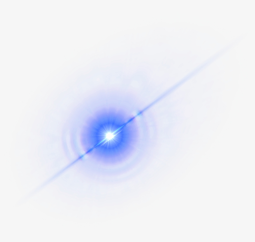 Blue Lens Flare Transparent Background, transparent png #8696218