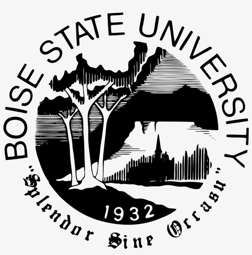 Logo Boise State University, transparent png #8696498