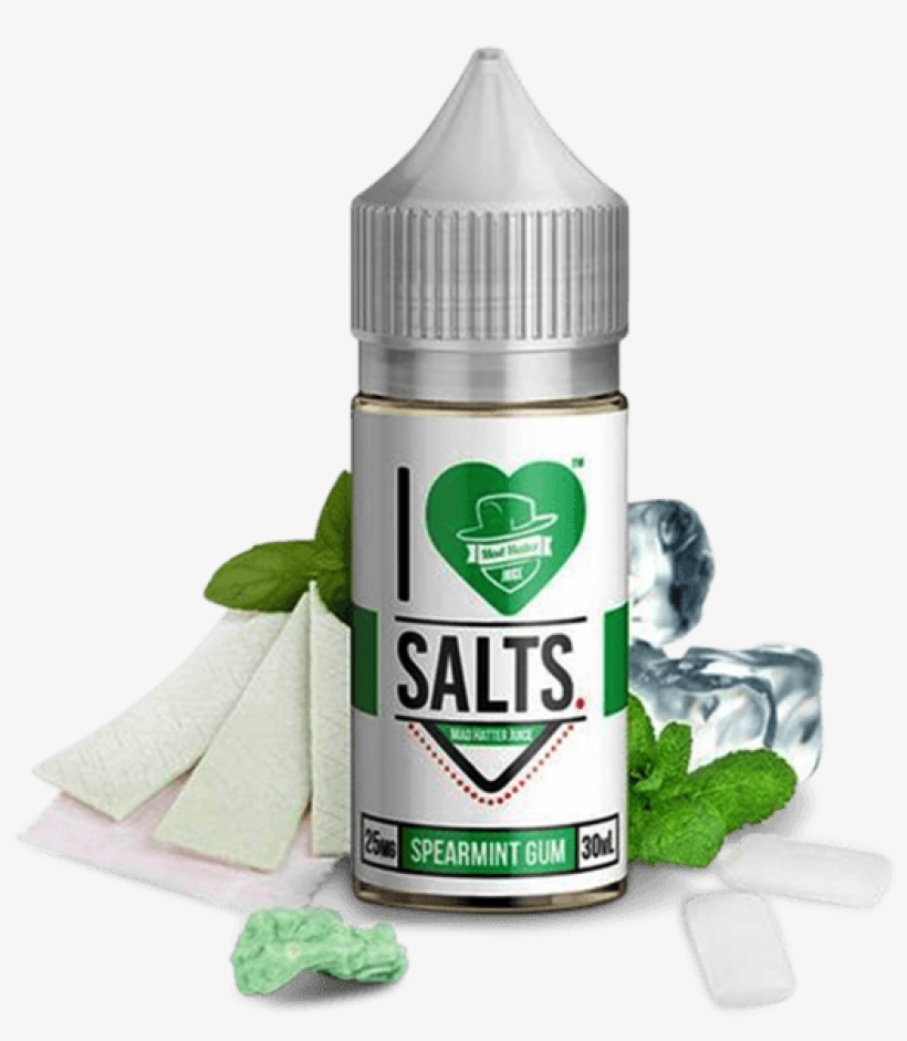 Love Salts Spearmint Gum, transparent png #8696659
