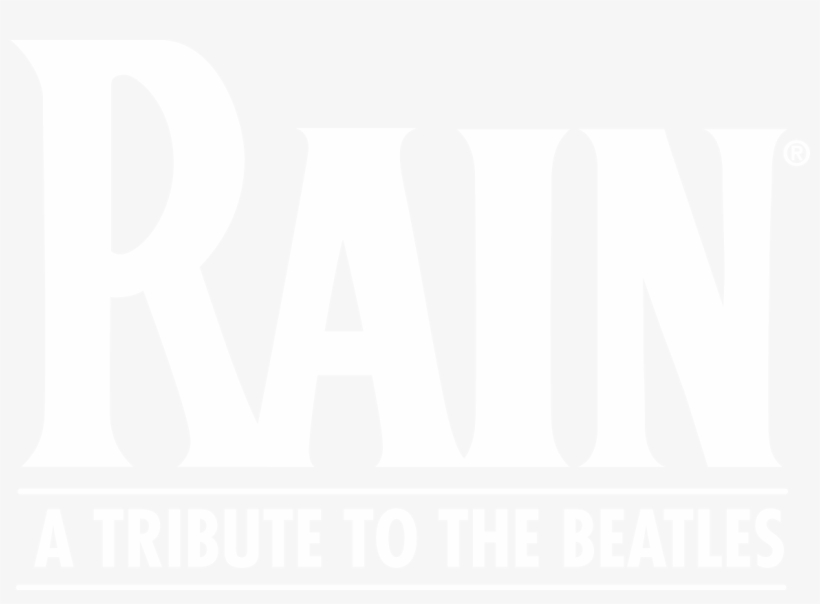 Rainlogo White - Poster, transparent png #8697274