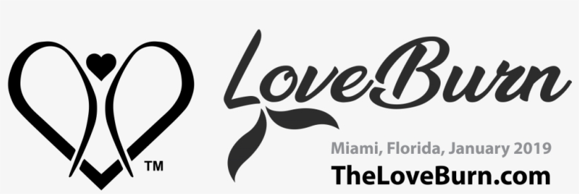 Lb19 Logo Header High Res-tm Love Burn Text Rectangle - Graphic Design, transparent png #8697557
