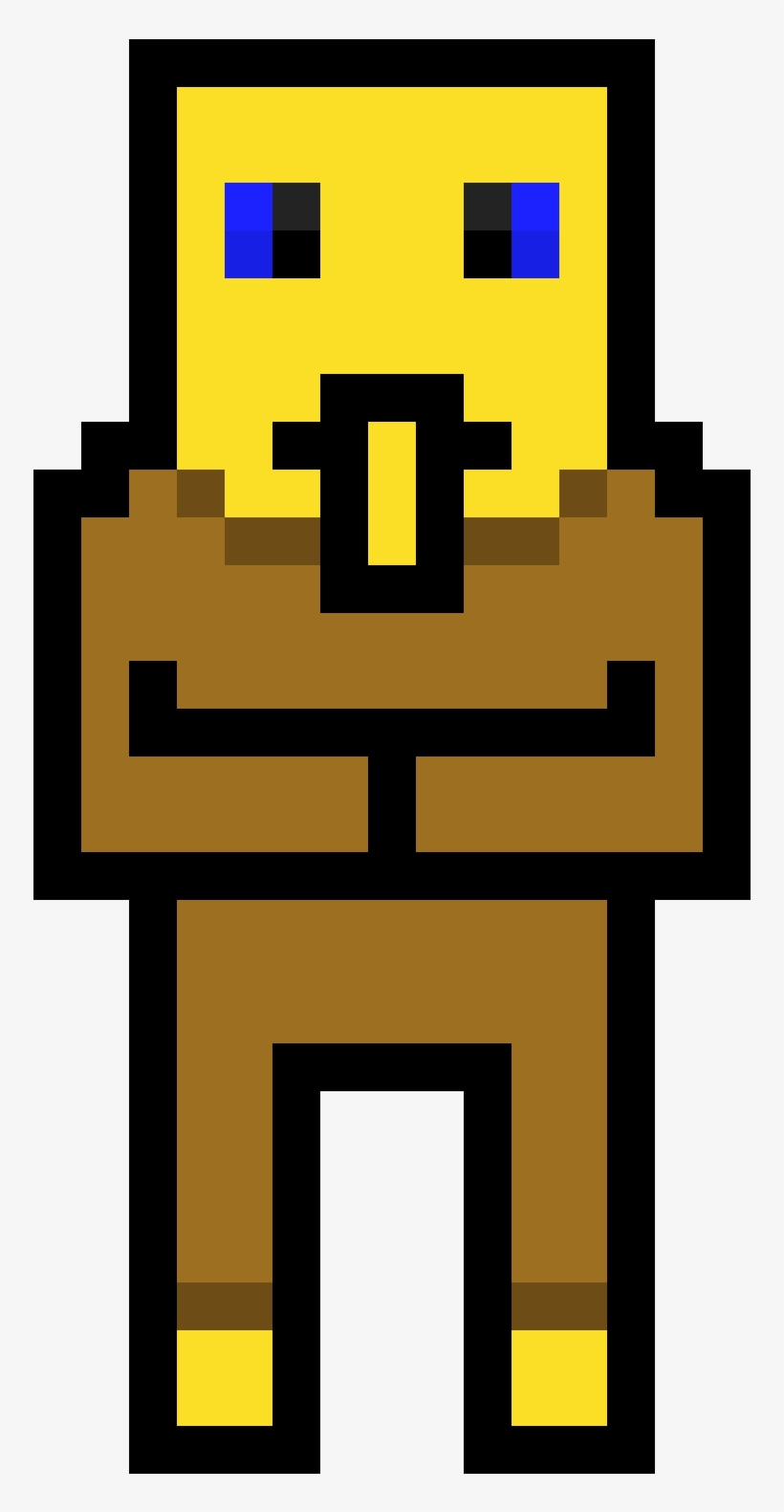 Villager - Villager Pixel Art, transparent png #8697868