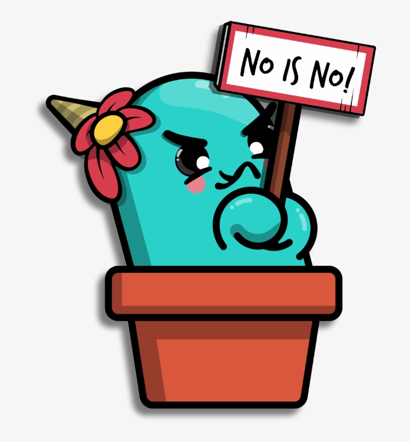 No Is No, transparent png #8698655