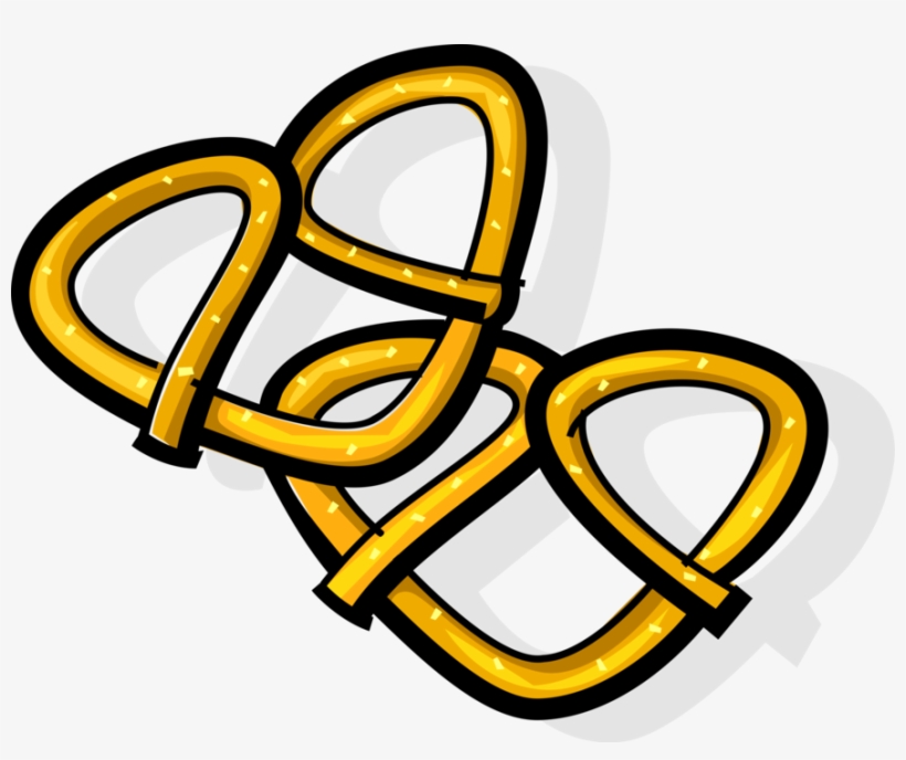 Salted Pretzel, transparent png #8698966
