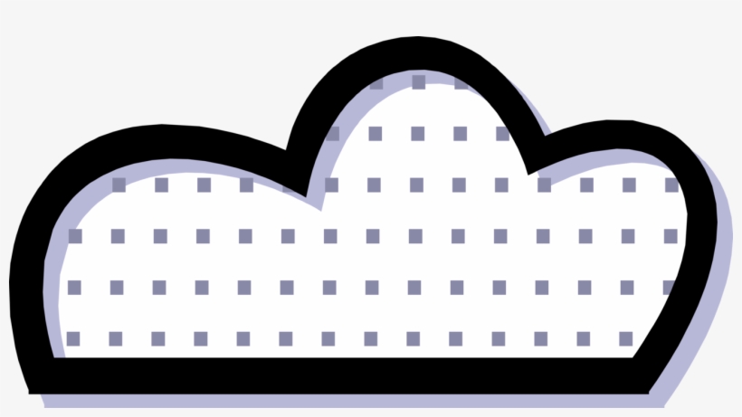 Vector Illustration Of Weather Forecast Cloudy, transparent png #8699112