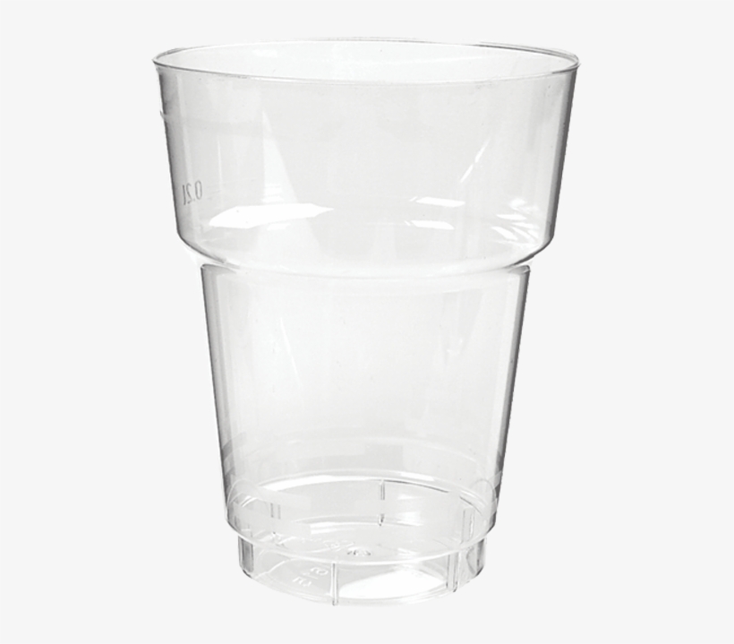 Glass, Beer/soft Drink Glass, With Collar, Ps, 250ml, - Old Fashioned Glass, transparent png #8699707