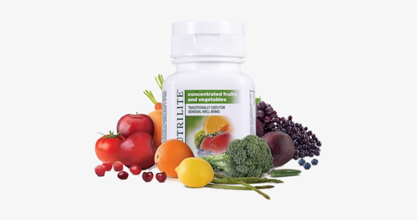 Nutrilite Concentrated Fruits And Vegetables For General - Nutrilite, transparent png #870174