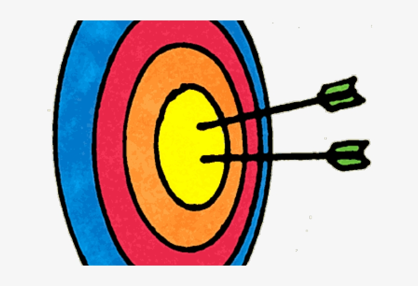 Archery Clipart Bulls Eye - Clip Art, transparent png #870314