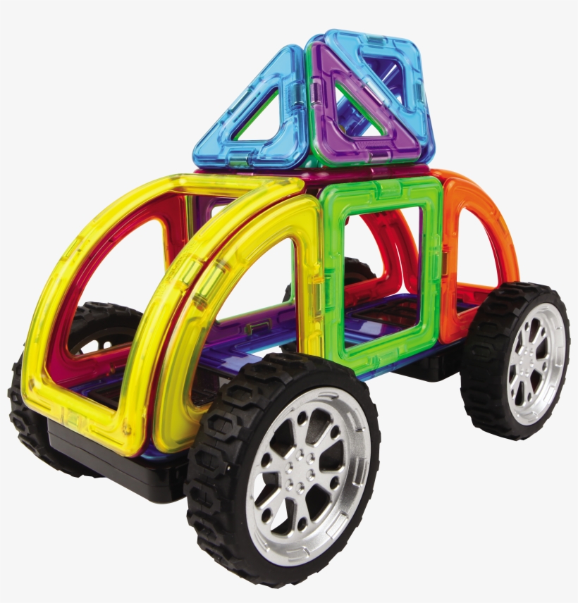 Compact Car 25 Dec 2017 - Magformers Mastermind Set 115p Toy Creative Play Children, transparent png #870818