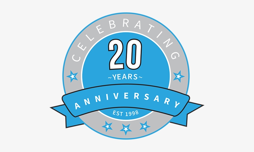 Celebrating 20 Years - Credit Card, transparent png #870902