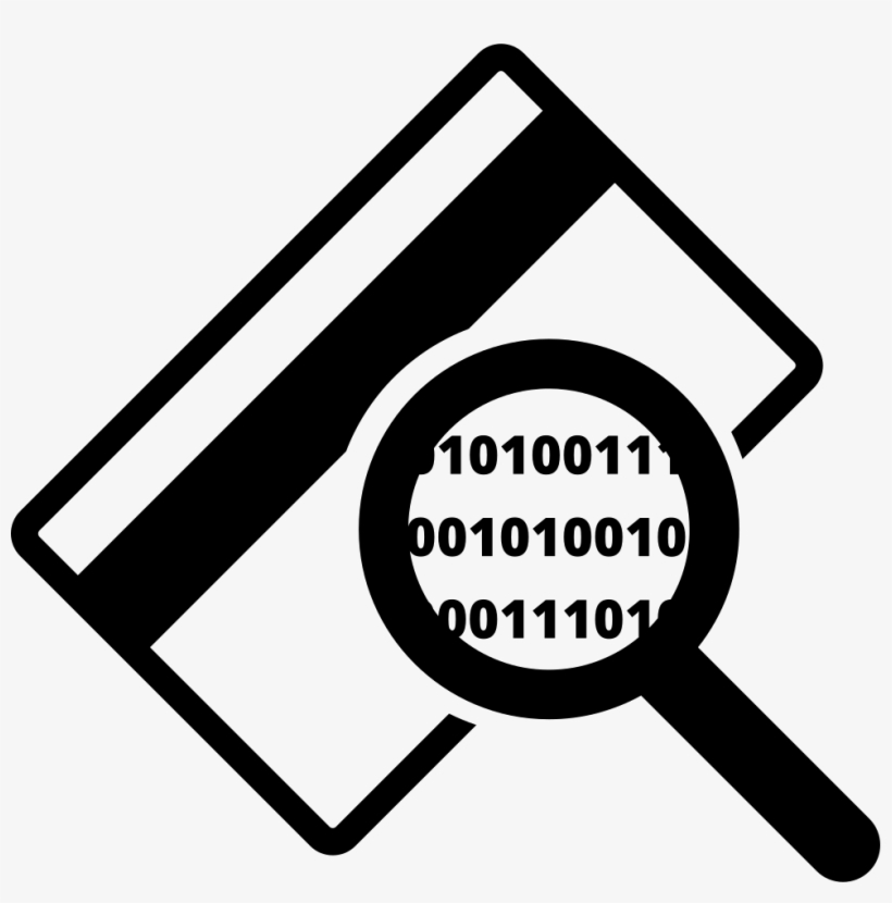 Credit Card Investigation Symbol - Simbolo De Investigação, transparent png #870924