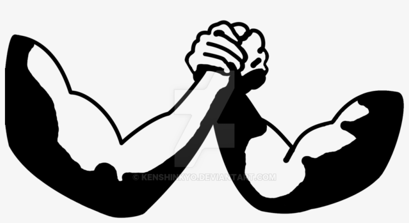 Svg Library Stock Arm By Kenshinkyo On Deviantart - Arm Wrestling Logo Png, transparent png #871048