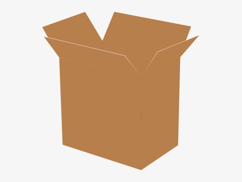 Cardboardbox-unlit - Cardboard Box Color, transparent png #871415