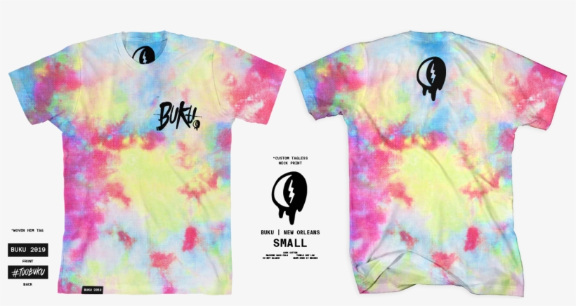 2019 Moondrip Tie Dye Tee - Active Shirt, transparent png #871438