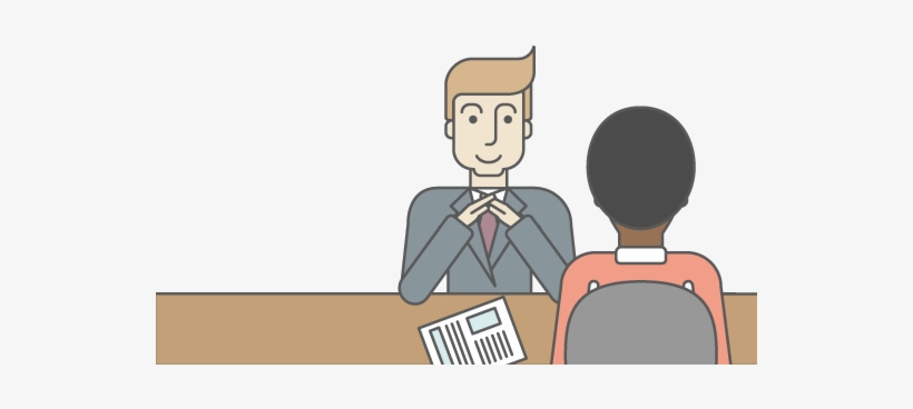 Job Interview Cartoon Png, transparent png #871555