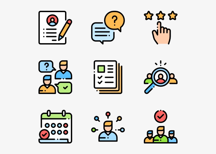 Interview - Amusement Park Icons, transparent png #871590