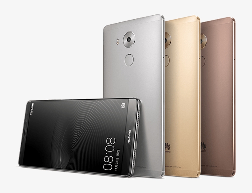 Group Of Huawei Smartphones - Huawei Mate 8 Png, transparent png #871725