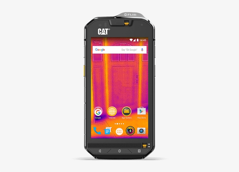 Cat S60 Rugged And Waterproof Smartphone With Thermal - Caterpillar Smartphone S60, transparent png #871856