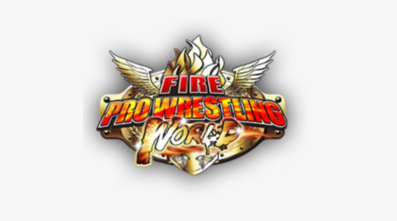 On March 2nd The Game Fire Pro Wrestling World Got - Fire Pro Wrestling World Logo, transparent png #871914