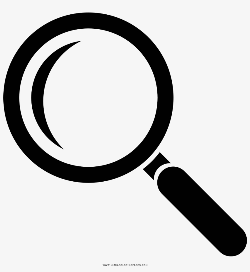 Dibujo Lupa Png - Magnifying Glass Logo Png, transparent png #872316