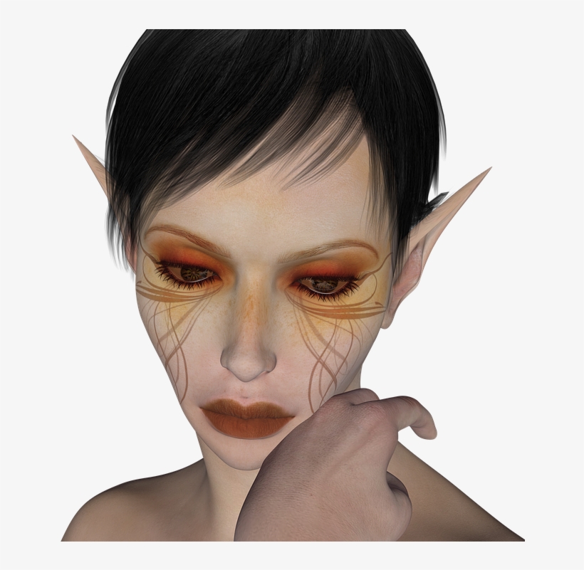 Eyes, Tattoo, Make Up, Face, Woman, Beautiful, View - Eye Shadow, transparent png #872425