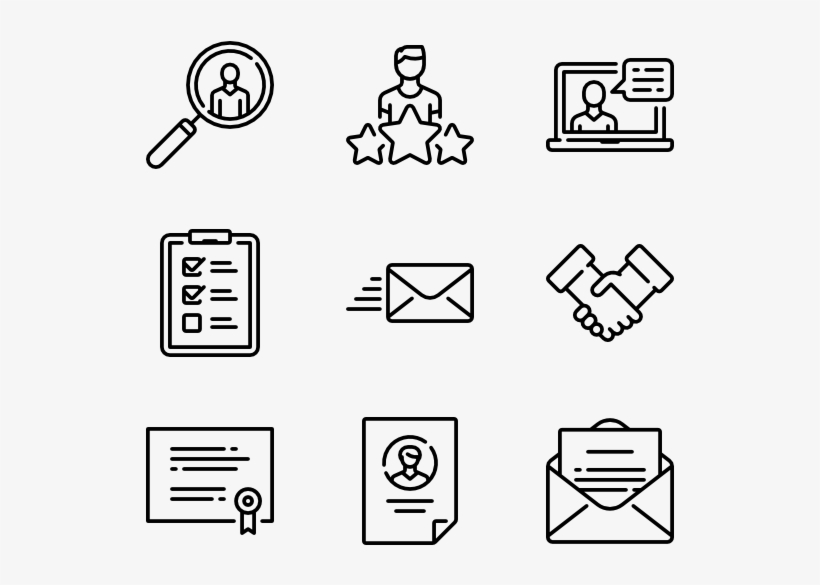 Human Resources 50 Icons View 21 Packs - Icons Sign Chef Vector, transparent png #872501