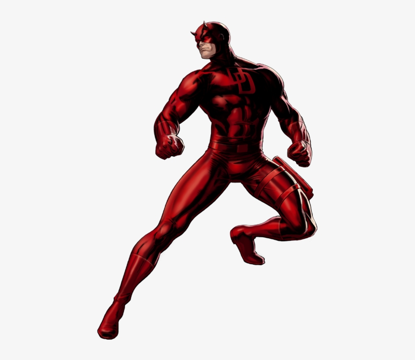 Daredevil Clipart Marvel Superheroes - Marvel Super Heroes White Background, transparent png #872568