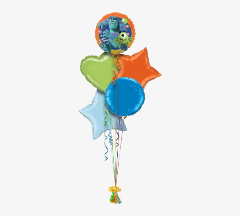 Monsters Inc Happy Birthday Birthday Balloon - Monsters University Happy Birthday Balloon Mike Sully, transparent png #872681