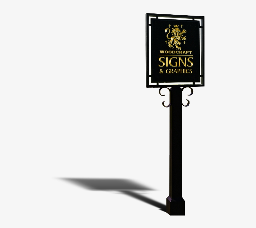 Woodcraft Sign Shoppe Of Richmond, Va - Wrought Iron Street Sign, transparent png #872727