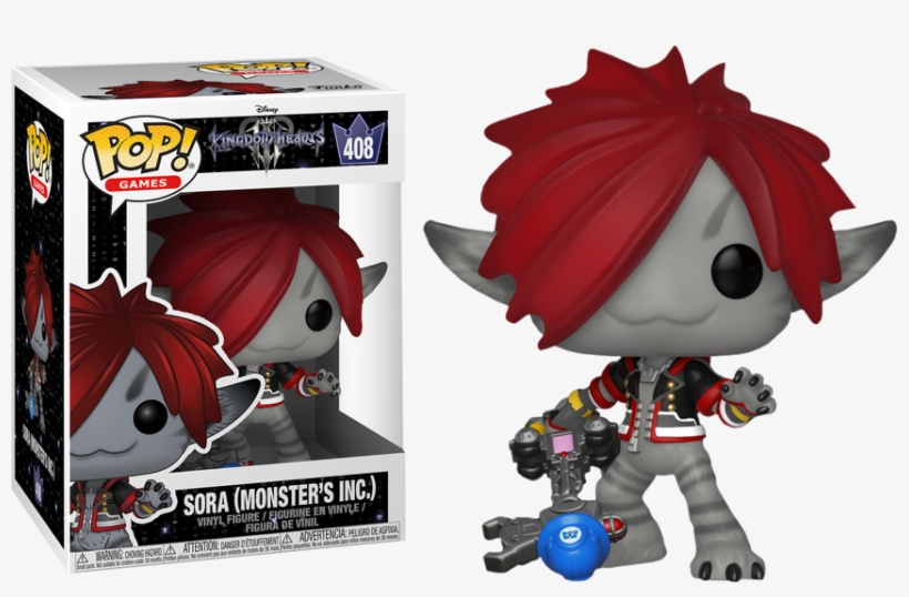 Kingdom Hearts 3 Sora Monsters Inc - Kingdom Hearts 3 Pop, transparent png #872750