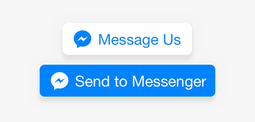 Send To Messenger - Message Us On Facebook, transparent png #872802