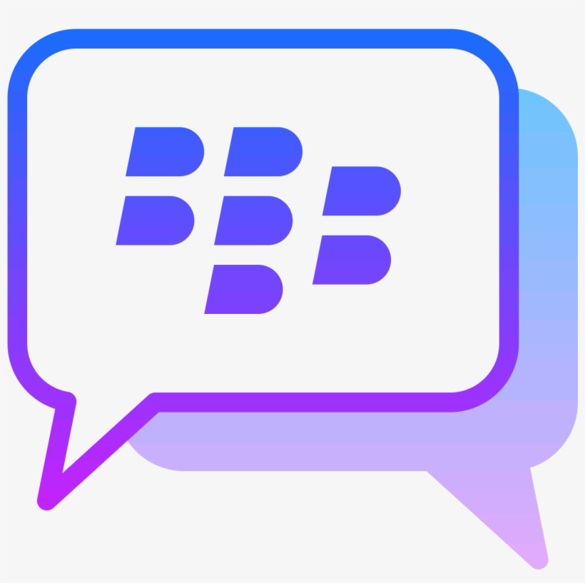 Bbm Messenger Icon - Blackberry Logo, transparent png #872834