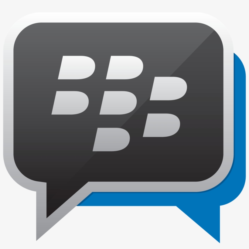 Blackberry Messenger Logo - Logo Blackberry Png, transparent png #872862