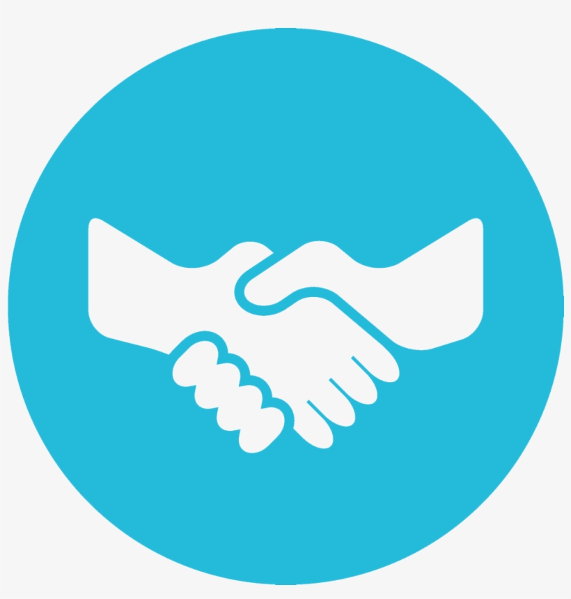 Vmi Handshake Blue - Merger And Acquisition Icon, transparent png #873273