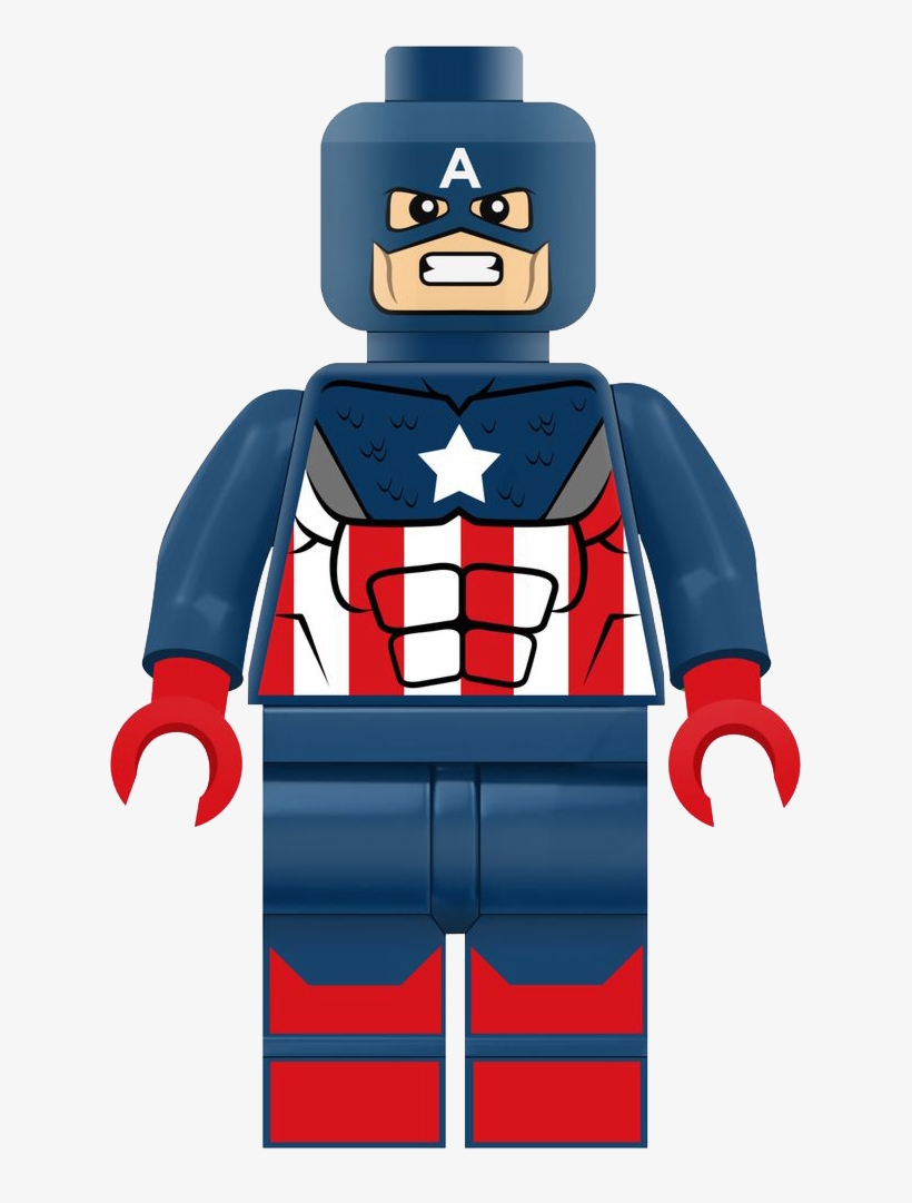 Lego Marvel Super Heroes Lego Spider-man Clip Art - Captain America Lego Cartoon, transparent png #873385
