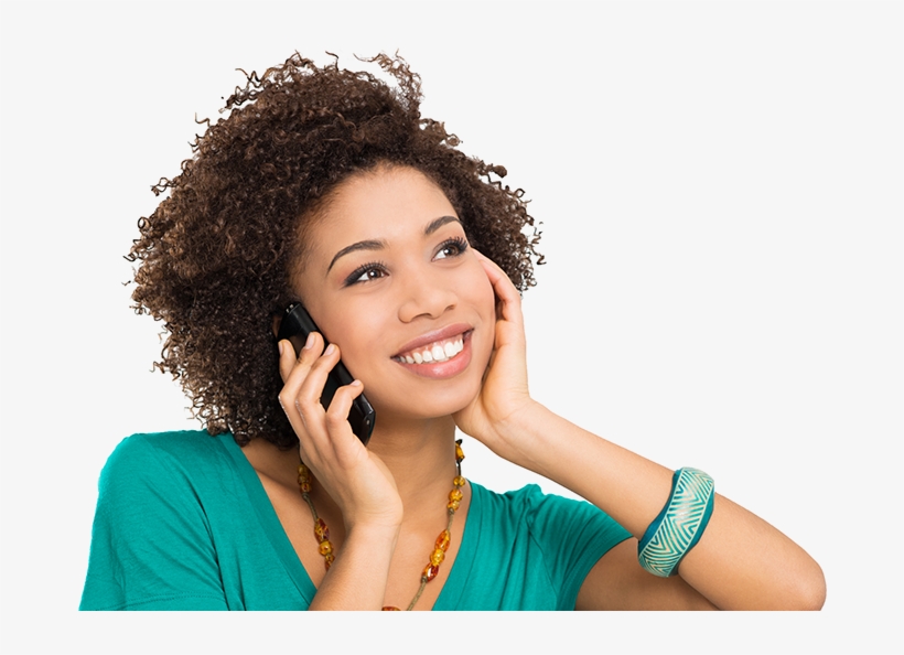 Calling Transparent Background - Happy People On Phone, transparent png #873580