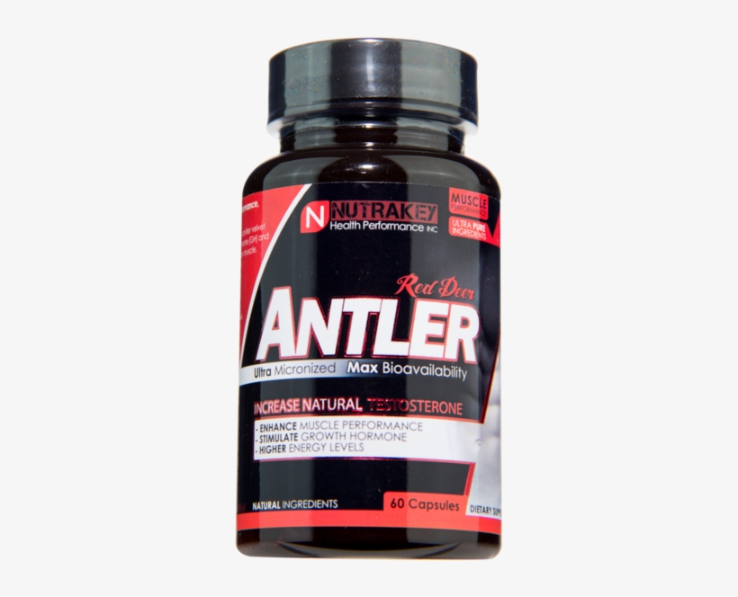 Red Deer Antler - Nutrakey, Red Deer Antler - 60 Caps, transparent png #873882