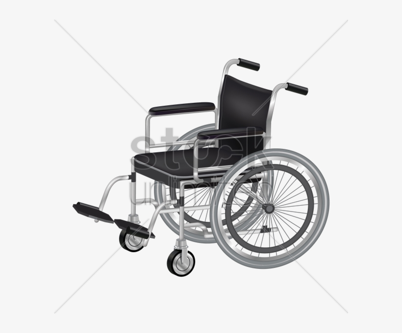 Picture Black And White Stock Graphic Realistic Pinterest - Wheelchair, transparent png #873945