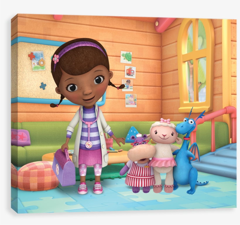 Doc Mcstuffins Hospital - York Wallcoverings Set0005dms Doc Mcstuffins Peel And, transparent png #873965