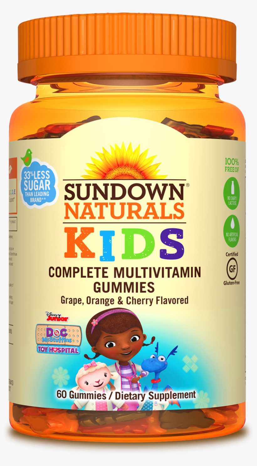 Doc Mcstuffins Complete Multivitamin - Sundown Naturals Marvel's Avengers Complete Multivitamin, transparent png #874083