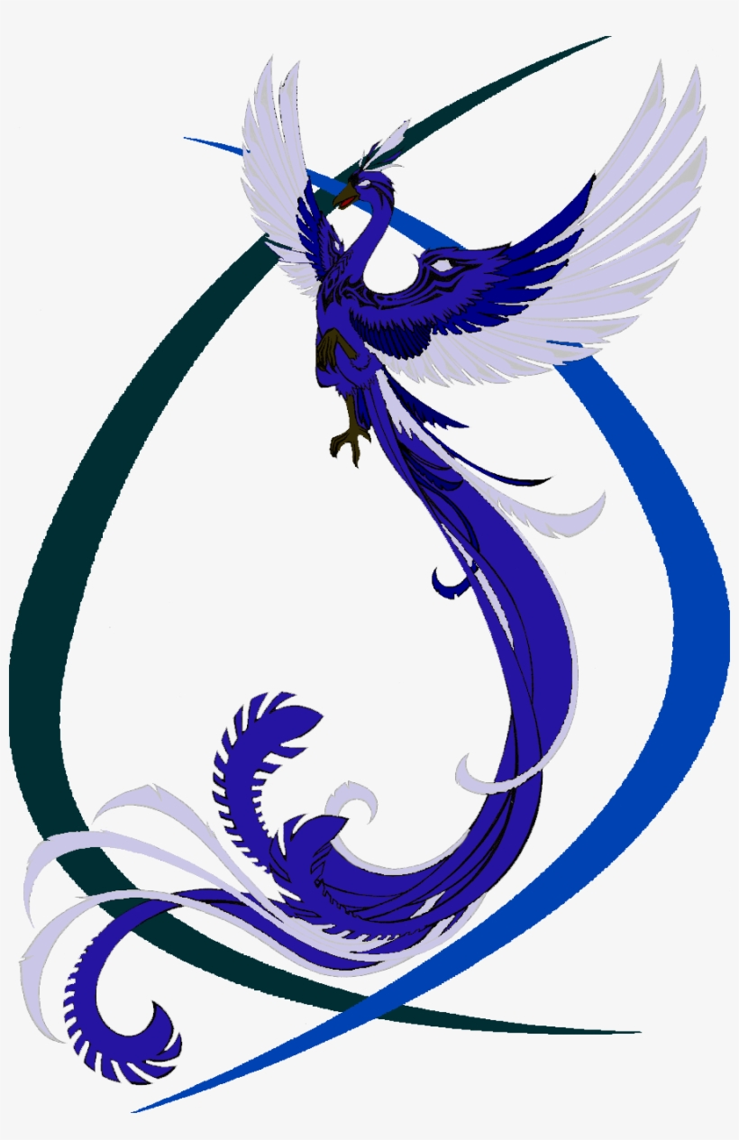 Blue Phoenix Transparent Background - Purple Phoenix Transparent Background, transparent png #874107