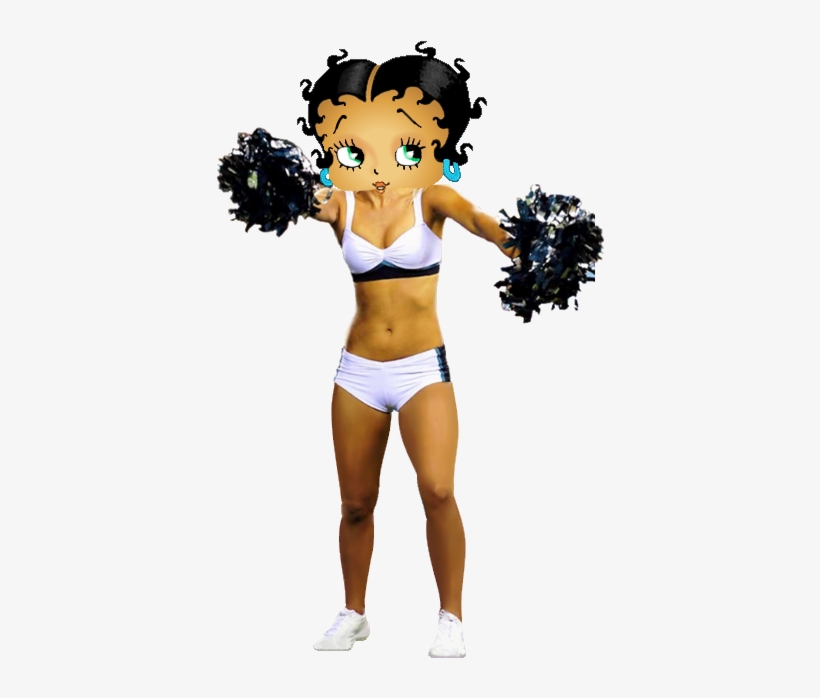 Betty Boop Eagles Cheerleader Photo - Betty Boop, transparent png #874168
