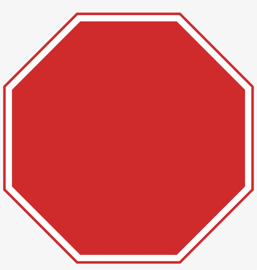File Nepal Sign A - Blank Stop Sign Png, transparent png #874362