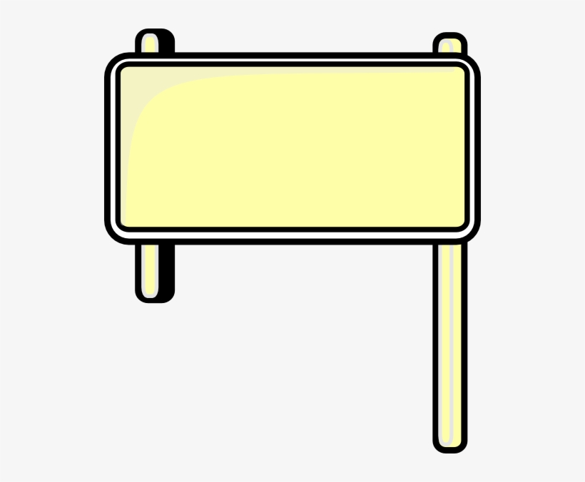 Blank Street Signs Png - Road Sign Boards Clipart, transparent png #874393